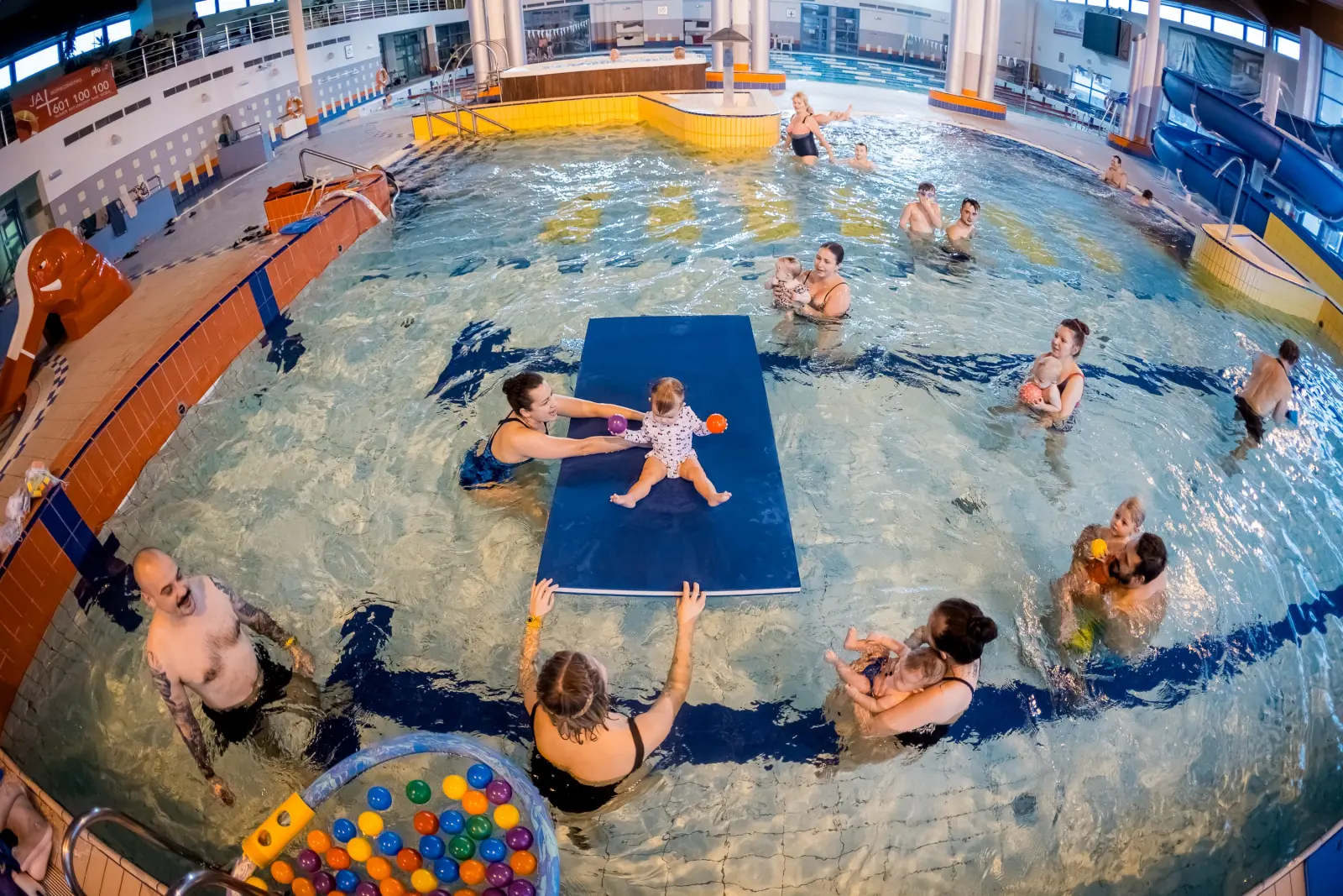 Ćwiczenia i terapia w wodzie — Gąska w wodzie